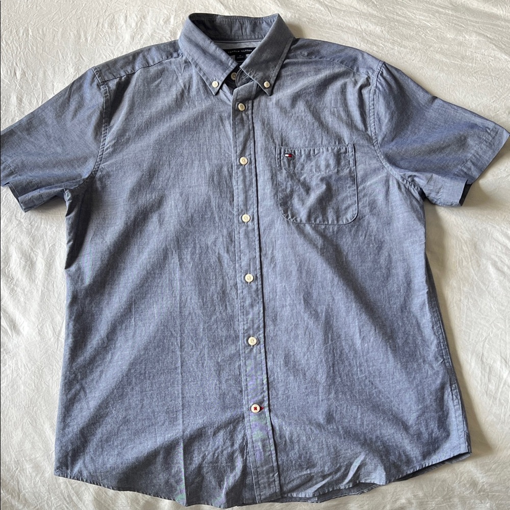Tommy Hilfiger Light Blue Casual Shirt
